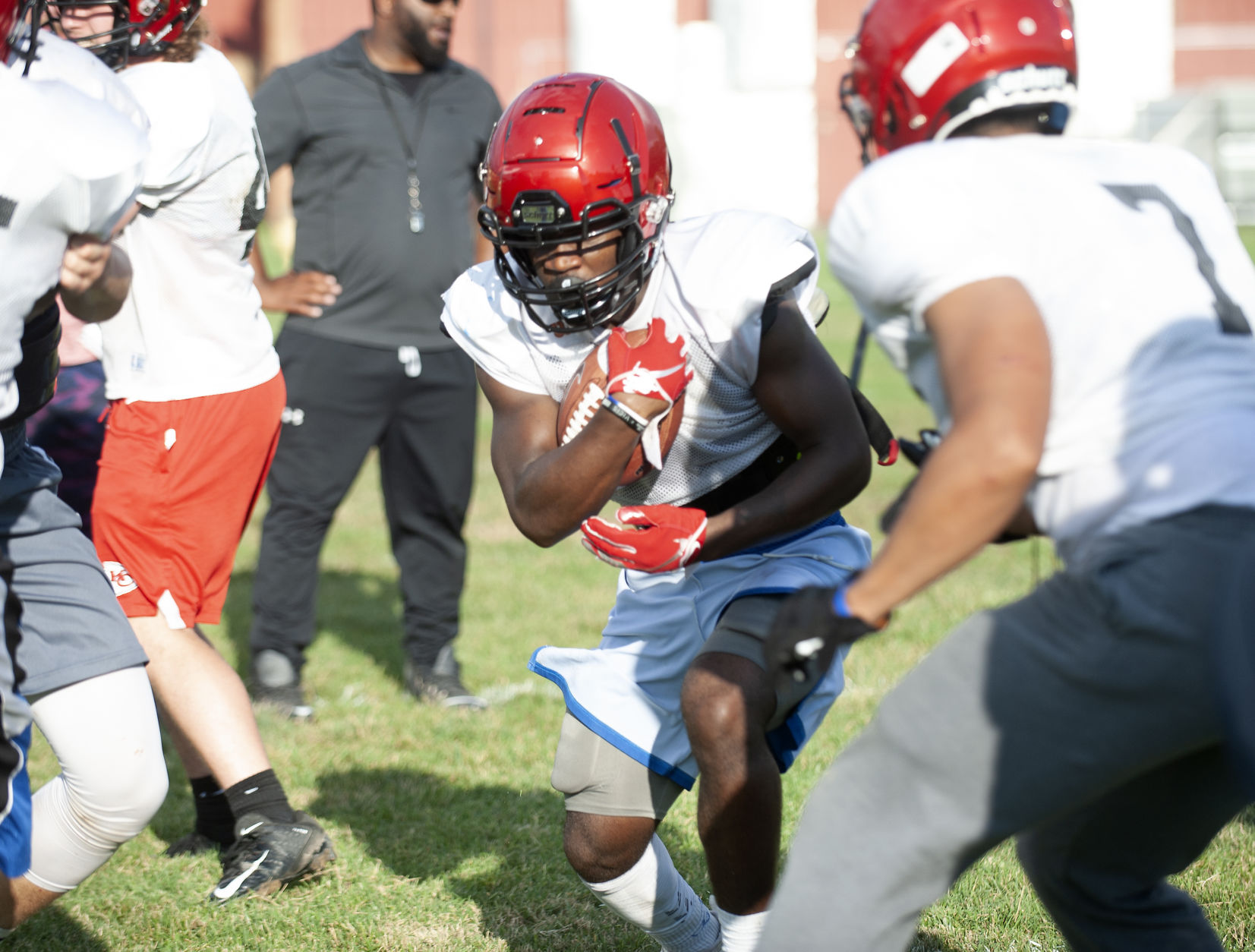 Granite City football practice